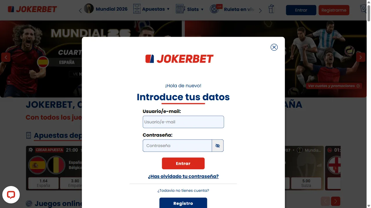 Captura 1 de Jokerbet